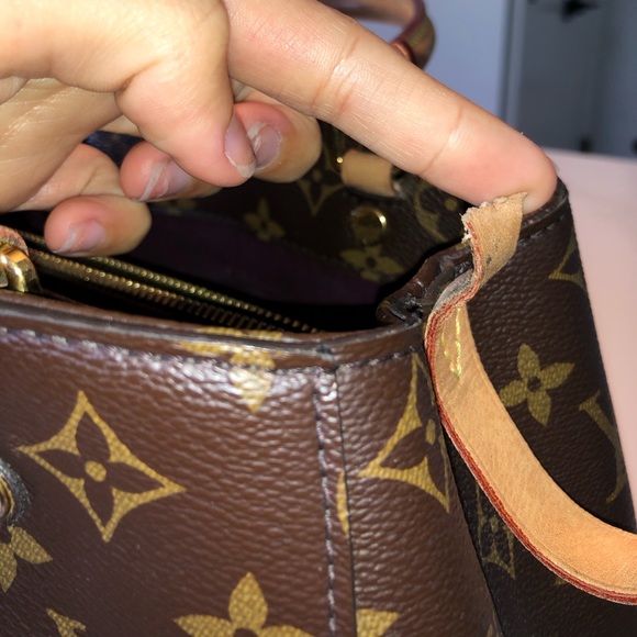 SOLD** AUTHENTIC LOUIS VUITTON MONTAIGNE BB - Picture 5 of 8